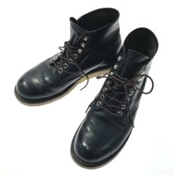 ☆☆ RED WING レッドウィング ブーツ SIZE 25.5cm 7 1/2 メンズ 8165 ブラック Bランク