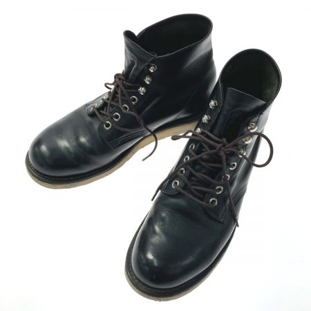  RED WING レッドウィング ブーツ SIZE 25.5cm 7 1/2 メンズ 8165 ブラック