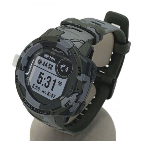  GARMIN ガーミン《 Instinct Camo Dual Power 》インスティンクト カモ / MIL-STD-810G
