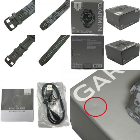  GARMIN ガーミン《 Instinct Camo Dual Power 》インスティンクト カモ / MIL-STD-810G