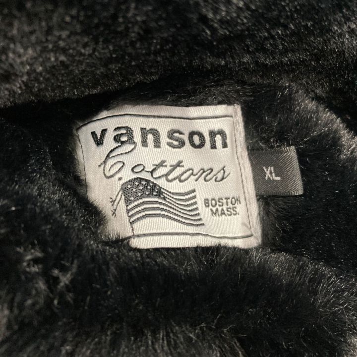 VANSON バンソン カウチンジャケット ニット スカル XL メンズ ブラック｜中古｜なんでもリサイクルビッグバン