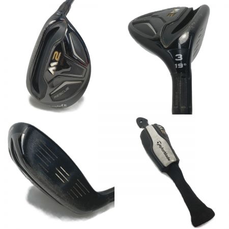  TaylorMade テーラーメイド M2 レスキュー 2016 TM5-216 U3 19° R ユーティリティー ヘッドカバー付