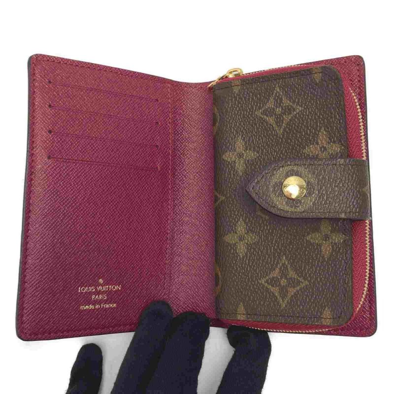 中古】 LOUIS VUITTON ルイヴィトン モノグラム ポルトフォイユ