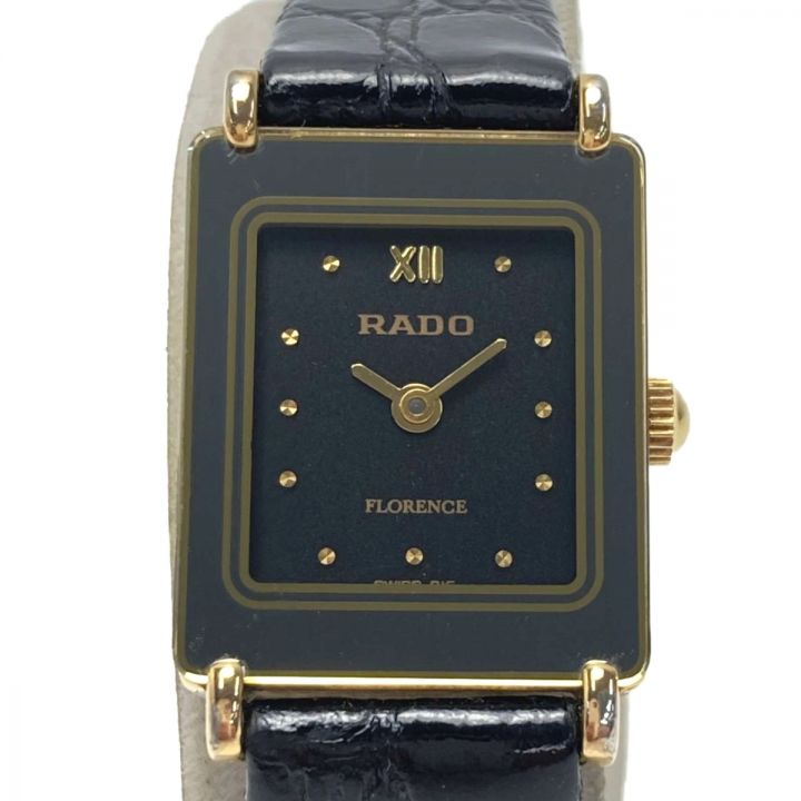 RADO ラドー フローレンス 204.3631.2 ブラック クォーツ レディース 腕時計 FLORENCE｜中古｜なんでもリサイクルビッグバン