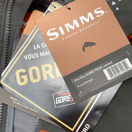  SIMMS シムス PRO DRY GORETEX ジャケット フィッシング サイズ L メンズ 
