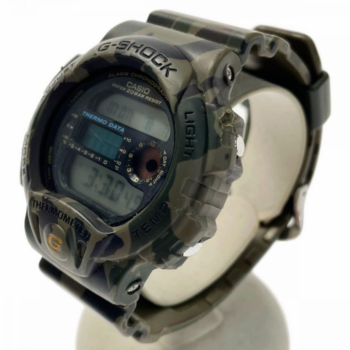 CASIO カシオ G-SHOCK G-PYTHON DW-6100-3JF 迷彩柄 クォーツ ラバー メンズ  腕時計｜中古｜なんでもリサイクルビッグバン