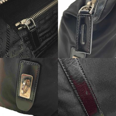  PRADA プラダ TESSUTO SHOPPIN ナイロン トートバッグ BR3249 ブラック ギャランティカード有