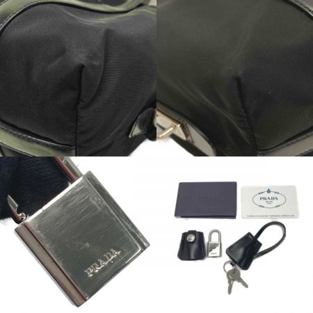  PRADA プラダ TESSUTO SHOPPIN ナイロン トートバッグ BR3249 ブラック ギャランティカード有