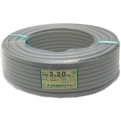 ☆☆  弥栄電線株式会社《 VVFケーブル 平形 》100m巻 / 灰色 / VVF3×2.0 / 60900870 Sランク