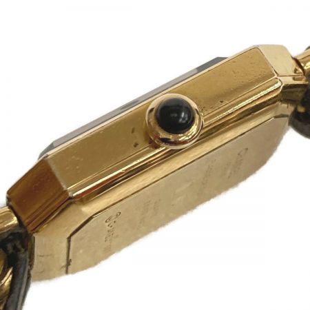  CHANEL シャネル プルミエール Lサイズ ブラック×ゴールド クォーツ レディース 腕時計