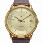 LONGINES ロンジン リール デイト L4.759.2 ゴールド文字盤 クォーツ