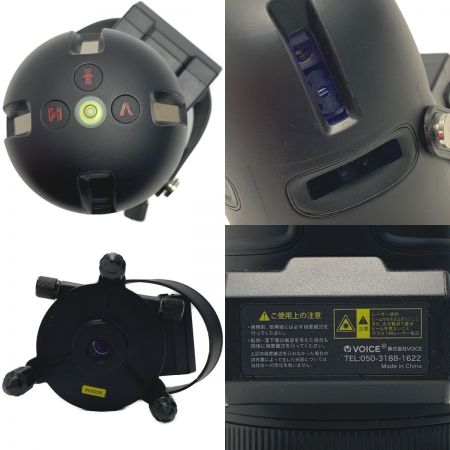  VOICE 《 レッド レーザー墨出し器 》 R5 ブラック