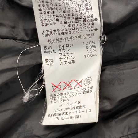  TATRAS ダウンジャケット サイズ 03 メンズ MTA6BS4229 ブラック
