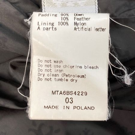  TATRAS ダウンジャケット サイズ 03 メンズ MTA6BS4229 ブラック