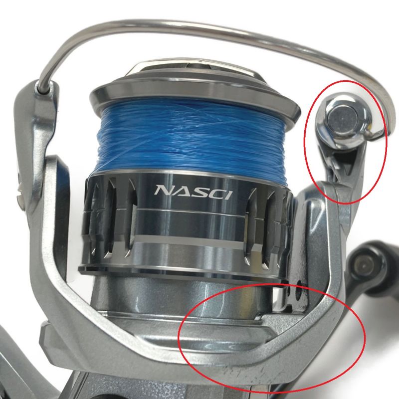 中古】 SHIMANO シマノ 21 NASCI ナスキー 1000 スピニングリール