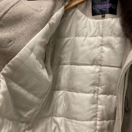  RUIRUE BOUTIQUE ダッフルコート サイズ LL レディース K801 アイボリー