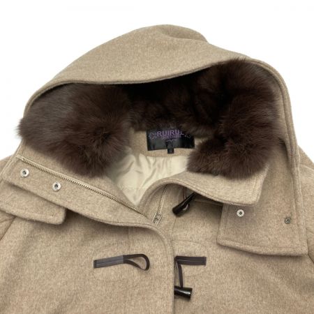  RUIRUE BOUTIQUE ダッフルコート サイズ LL レディース K801 アイボリー