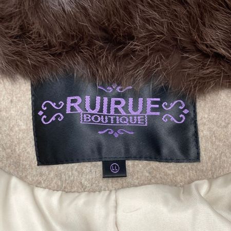  RUIRUE BOUTIQUE ダッフルコート サイズ LL レディース K801 アイボリー