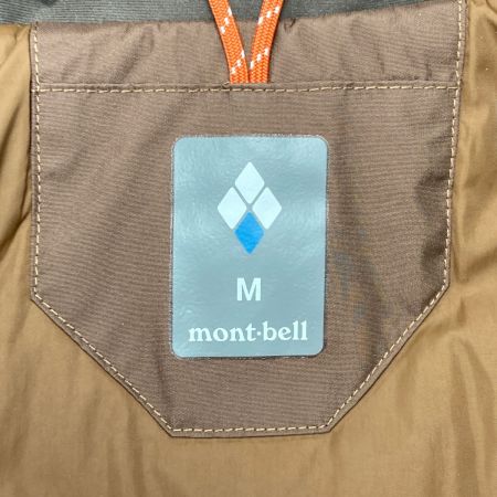  mont･bell モンベル シャルモパーカ ジャケット サイズ M メンズ 1102476 ブラウン×オレンジ