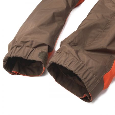  mont･bell モンベル シャルモパーカ ジャケット サイズ M メンズ 1102476 ブラウン×オレンジ