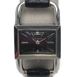 ☆☆ JOURNAL STANDARD ジャーナルスタンダード エトリエ ドライバーズウォッチ Ref:1671.42 ブラック 手巻き レディース 腕時計 Cランク