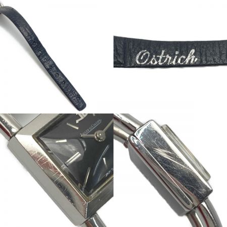  JOURNAL STANDARD ジャーナルスタンダード エトリエ ドライバーズウォッチ Ref:1671.42 ブラック 手巻き レディース 腕時計