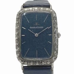 ☆☆ JOURNAL STANDARD ジャーナルスタンダード 銀無垢 アンティーク Ref.9037 SN:1377551 ネイビー 手巻き メンズ 腕時計 Cランク