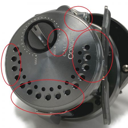  SHIMANO シマノ 17 カルカッタコンクエスト BFS HG-L 左ハンドル ベイトリール 03676