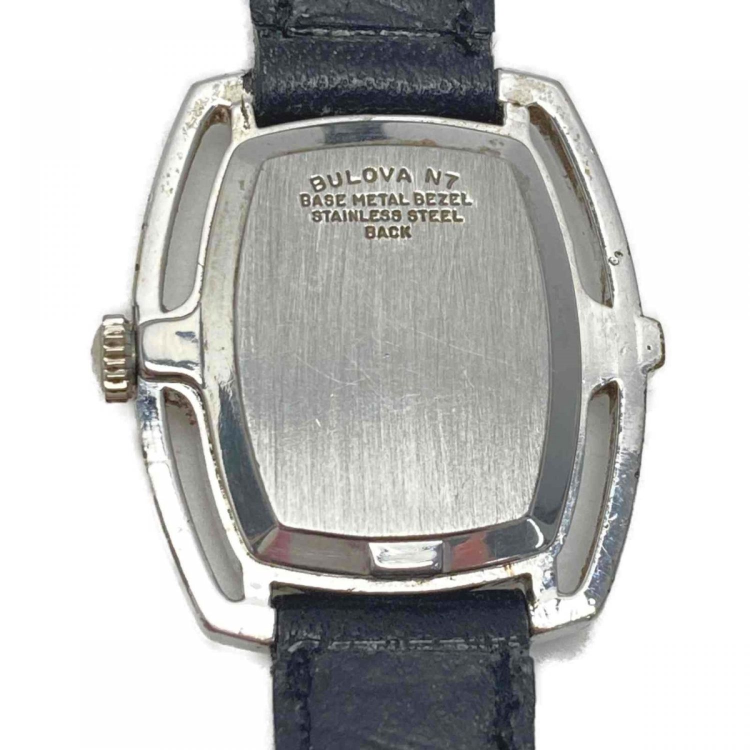 【中古】 Dior ディオール/BULOVA ブローバ ダブルネーム シルバー 手巻き レディース 腕時計 アンティーク Cランク｜総合