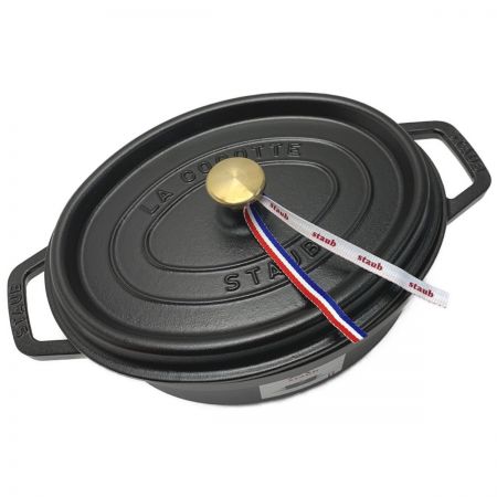  STAUB ストウブ 《 ココット オーバル 》ブラック / 27cm / 40500-271 ブラック