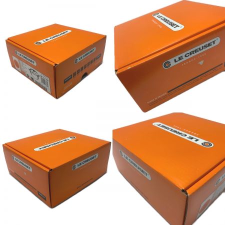  LE CREUSET ルクルーゼ 《 ココット・ロンド 22cm 》ガス・IH対応 / オレンジ×レッド