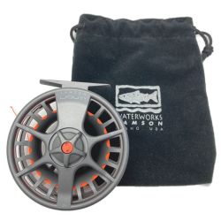 ☆☆ LAMSON ラムソン Liquid -7+ リキッド ポーチ付き フライリール Bランク