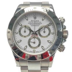 ☆☆ ROLEX ロレックス デイトナ F番 116520/F281567 ホワイト 自動巻き メンズ 腕時計 箱・ギャランティ有 Bランク