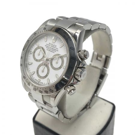  ROLEX ロレックス デイトナ F番 116520/F281567 ホワイト 自動巻き メンズ 腕時計 箱・ギャランティ有