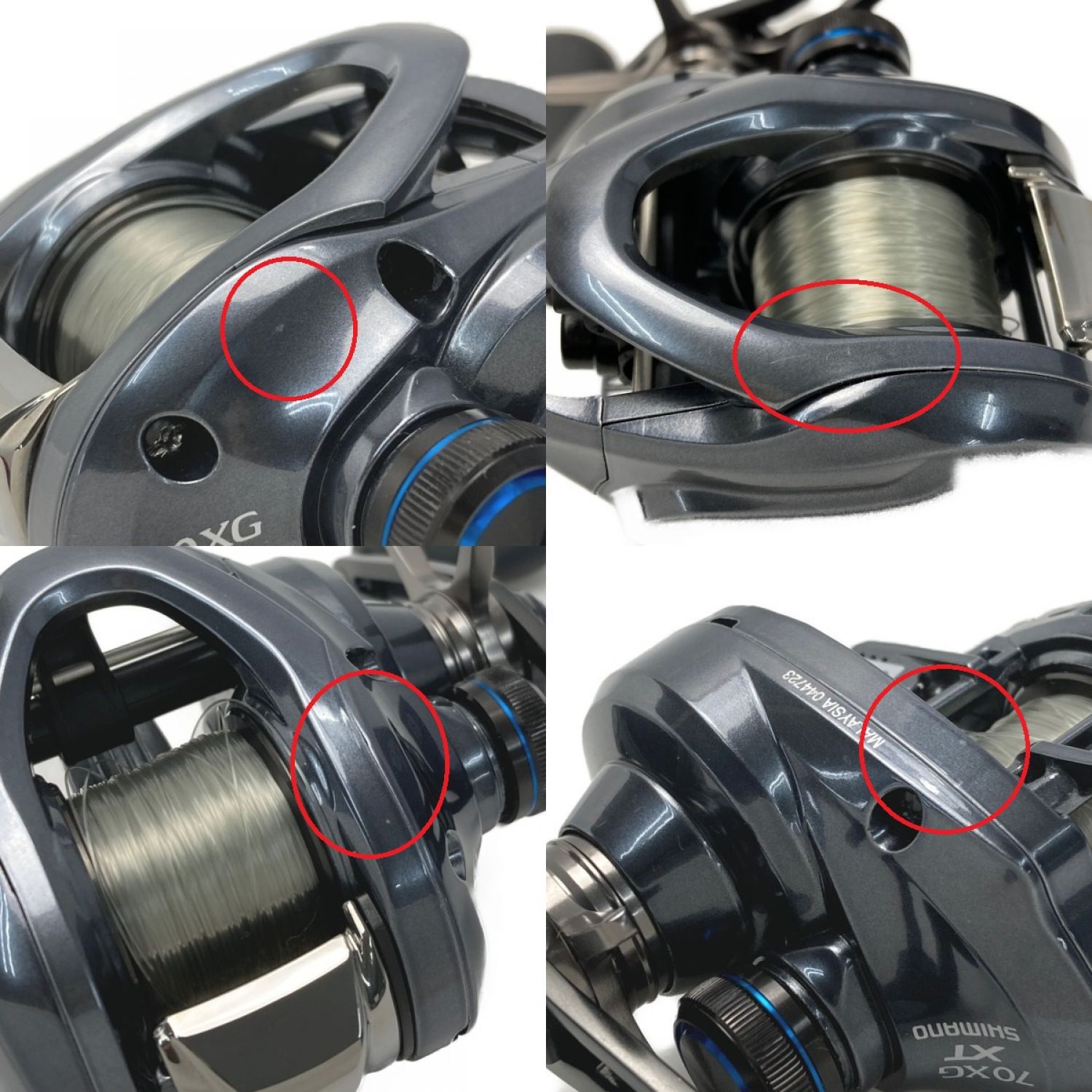 中古】 SHIMANO シマノ 22 SLX DC XT 70XG 箱付き ベイトリール 044723