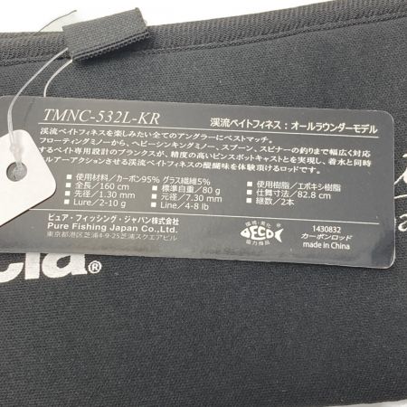 ΨΨ Abu Garcia アブガルシア トラウティンマーキスナノ TMNC-532L-KR 竿袋付き ルアーロッド