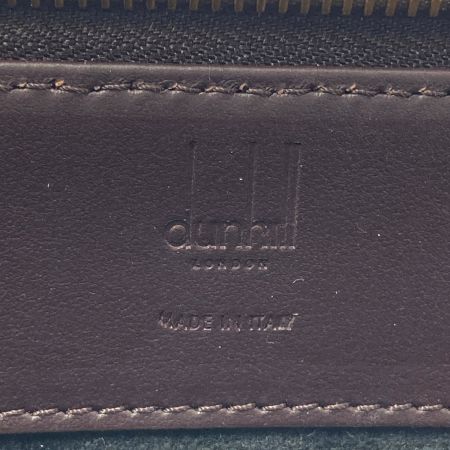  dunhill ダンヒル ラゲッジキャンバス ラージ ジップフォリオ DU19R3865SC231 キャメル クラッチバッグ PVC 布袋有