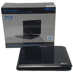 ☆☆ Wizz ウィズ 《 10.1インチポータブルブルーレイディスク DVDプレーヤー 》 DB-PW1055X Bランク