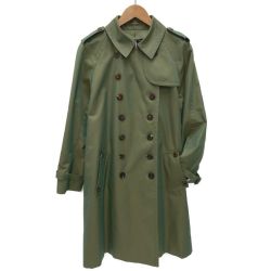 ☆☆ Aquascutum アクアスクキュータム トレンチコート サイズ 13号 レディース 4253101-47 オリーブ Bランク