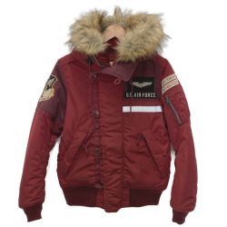 ☆☆ AVIREX アビレックス N-2B フライトジャケット サイズ フリー メンズ 6152160 【10P09Jul16】 ワインレッド Bランク