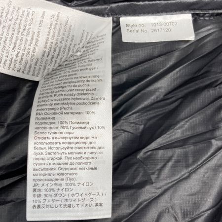  MAMMUT マムート エクセロン フーデット ジャケット ダウン サイズ L メンズ 1013-00702 ブラック