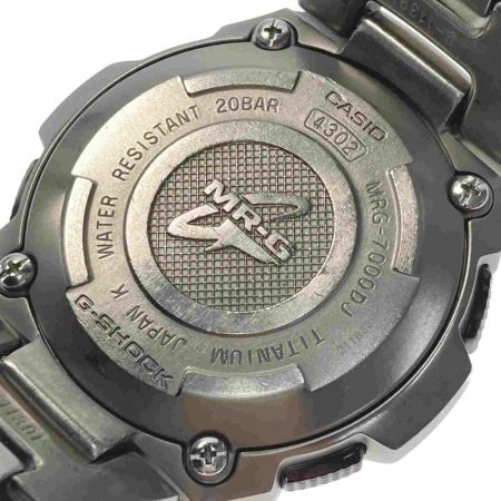 CASIO カシオ G-SHOCK MR-G アナデジ MRG-7000DJ-1AJF ソーラー電波 メンズ 腕時計