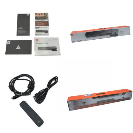  JBL ジェー・ビー・エル 《 ホームシアター 2.0ch サウンドバー 》Bluetooth対応 / BAR 2.0 All-in-one