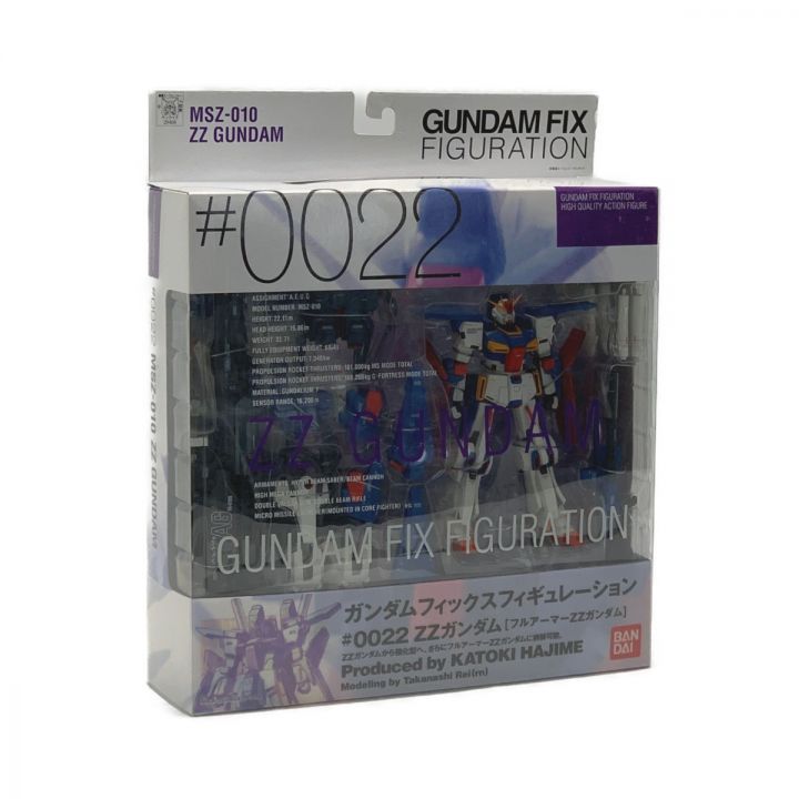 BANDAI バンダイ 動戦士ガンダムZZ《 GUNDAM FIX FIGURATION 》#0022