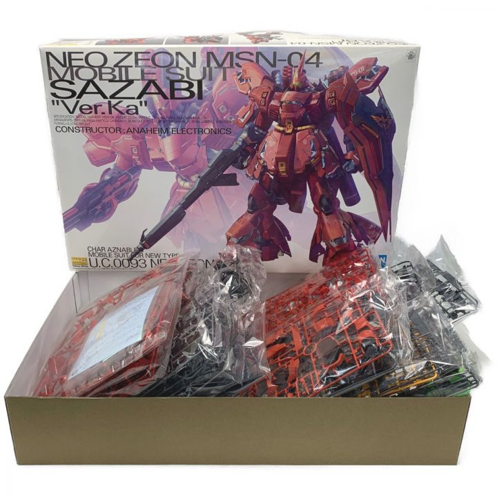 機動戦士ガンダム《 逆襲のシャア サザビーVer.Ka 》マスターグレード プラモデル / ガンプラ｜中古｜なんでもリサイクルビッグバン