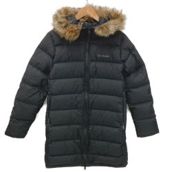 ☆☆ Columbia コロンビア ダウンジャケット サイズ Ｍ レディース PL5067 ブラック Cランク