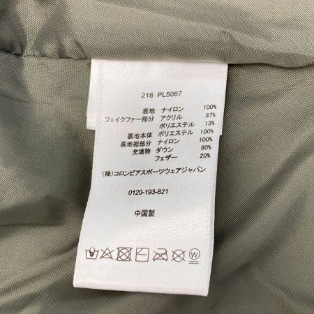  Columbia コロンビア ダウンジャケット サイズ Ｍ レディース PL5067 ブラック