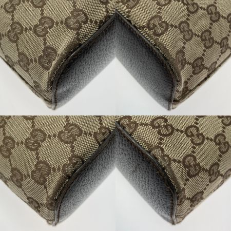  GUCCI グッチ GGキャンバス ワンショルダーバッグ 115003 ブラウン キャンバス×レザー