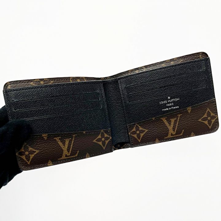 LOUIS VUITTON ルイヴィトン モノグラムマカサー ポルトフォイユ 