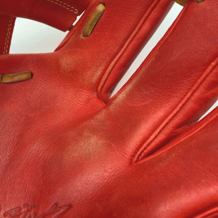  Wilson Staff ウィルソン 軟式 内野手 グローブ 右利き用 / RED